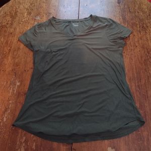 Plain dark green T- shirt